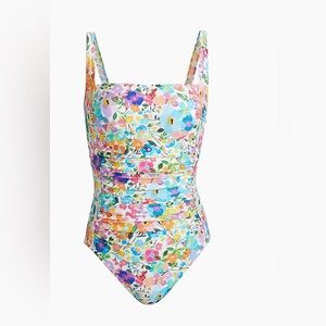 Johnny Was Multicolor Floral One Piece Swimsuit, XXL. NWT